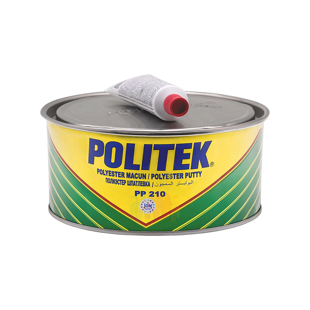 POLITEK PP-210 Soft Шпатлевка универсальная мягкая автомобильная 0,9 кг.