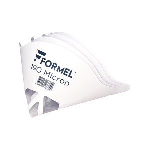 FORMEL FRM_FL190 Фильтр-воронка с нейлоновой сеткой для ЛКМ 190 микрон, 50 штук