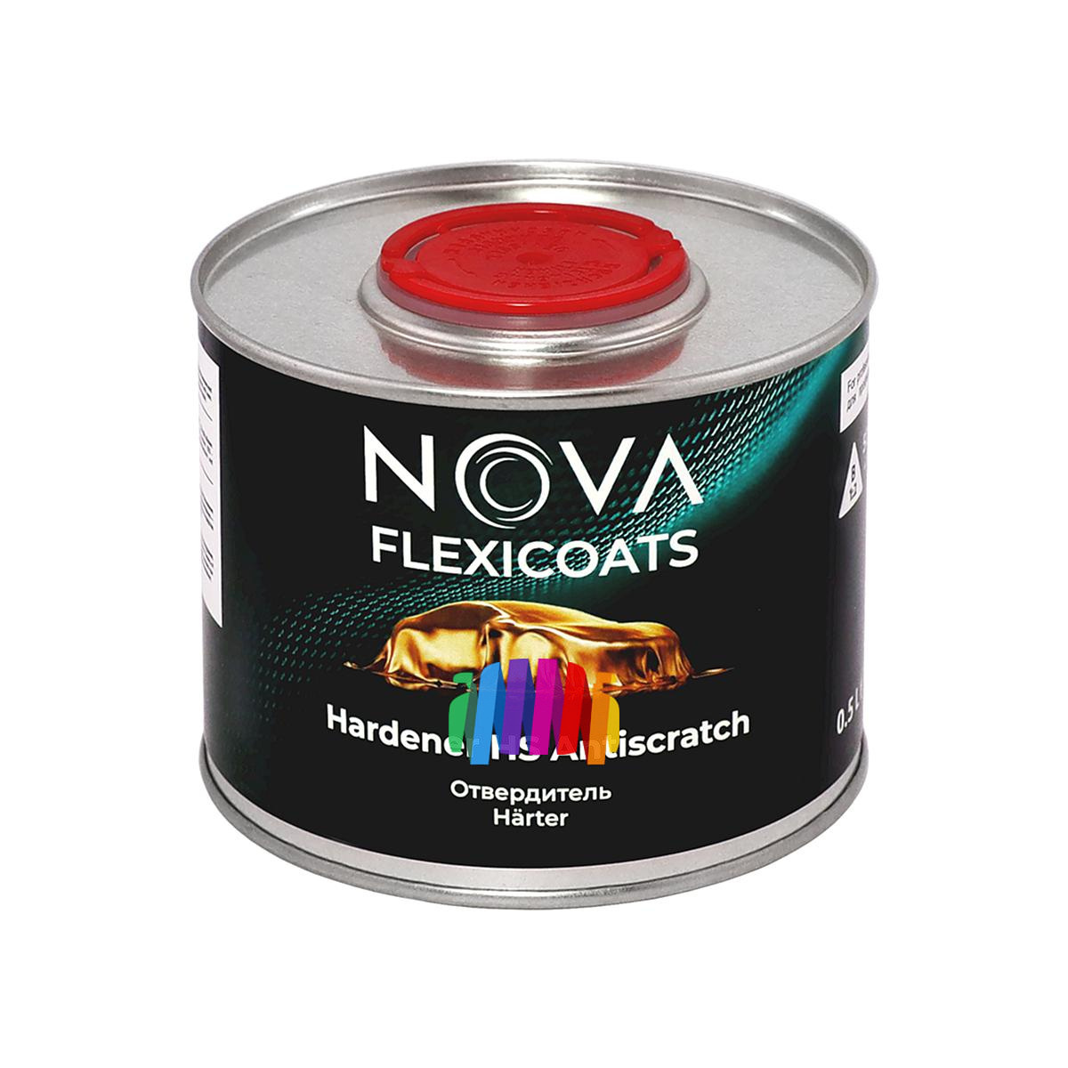 Устойчивый к царапинам автомобильный акриловый лак NOVA Flexicoats 2+1 HS Antiscratch 1 + 0,5 л. 5