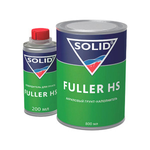 SOLID Fuller 4+1 HS Грунт-наполнитель акриловый 800 мл. с отвердителем 0,2 л.