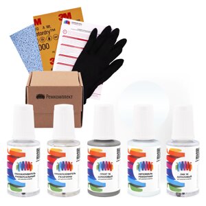 Ремкомплект для Scania (Скания) «White», код цвета 1940348 (белый), базовая автоэмаль, набор для ремонта сколов и царапин