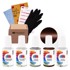 Ремкомплект для Pontiac (Понтиак) «Sedona Breeze», код цвета 67, WA622H (коричневый), базовая автоэмаль, набор для ремонта сколов и царапин