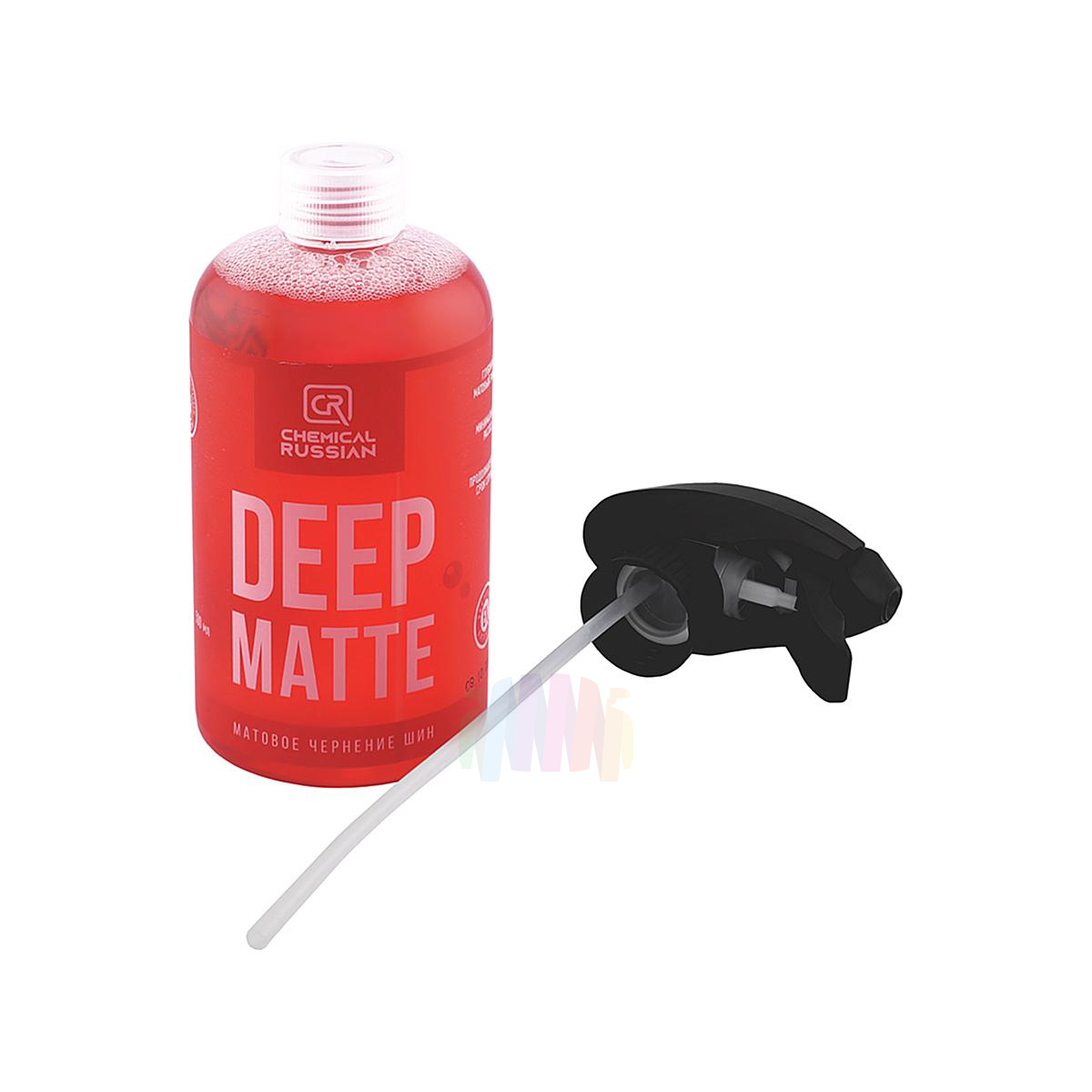 CHEMICAL RUSSIAN Deep Matte CR748 Матовое чернение шин с распылителем 500 мл.