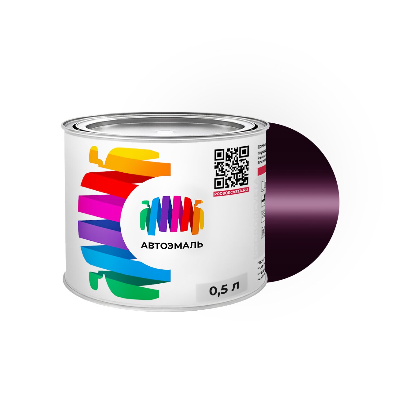 Автоэмаль Ford (Форд) «Purple Violet», код цвета CET, PSVGC (фиолетовый), базовая краска 0,5 л.