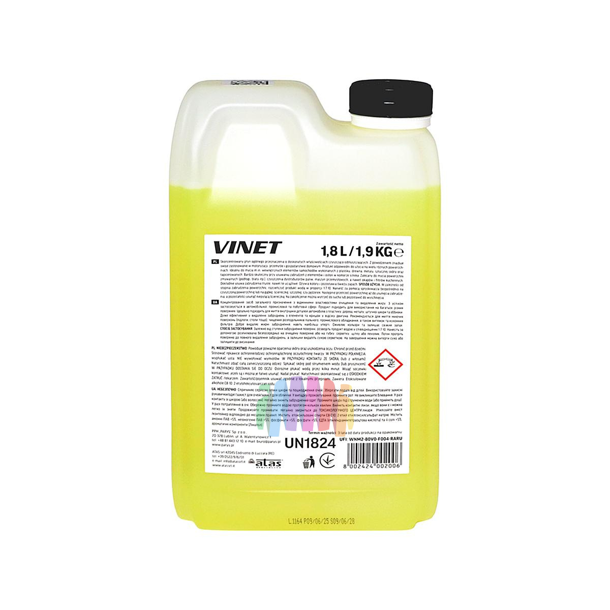 Atas Универсальное средство для очистки салона VINET (концентрат) 2 кг. 2