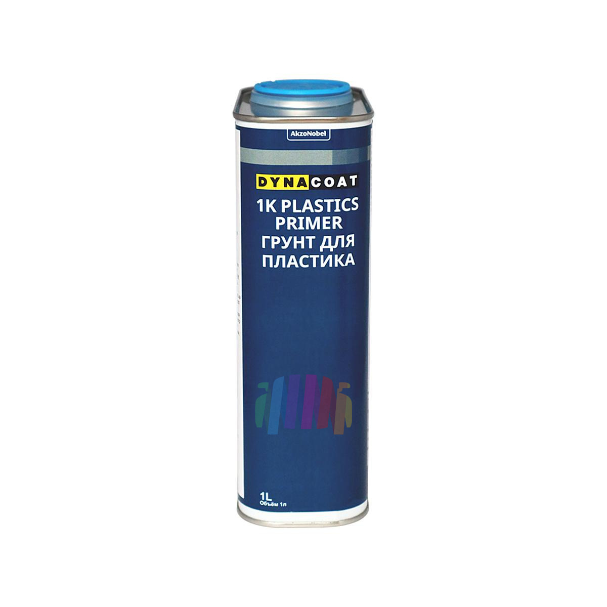 Грунт по пластику Dynacoat 1K Plastics Primer прозрачный 1 л. 2