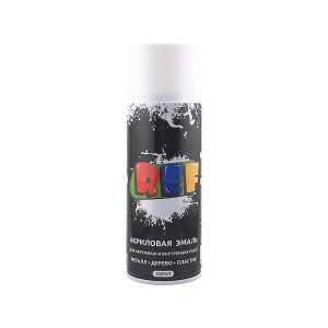 REF Акриловая термостойкая эмаль темп. до 250 C аэрозоль 520 мл.