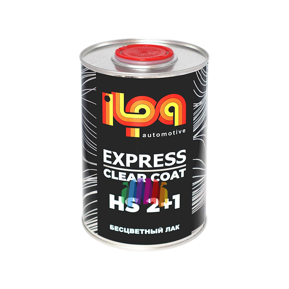 Быстрый лак Ilpa Premium Express НS 2+1 1 л. с отвердителем 0,5 л. 2
