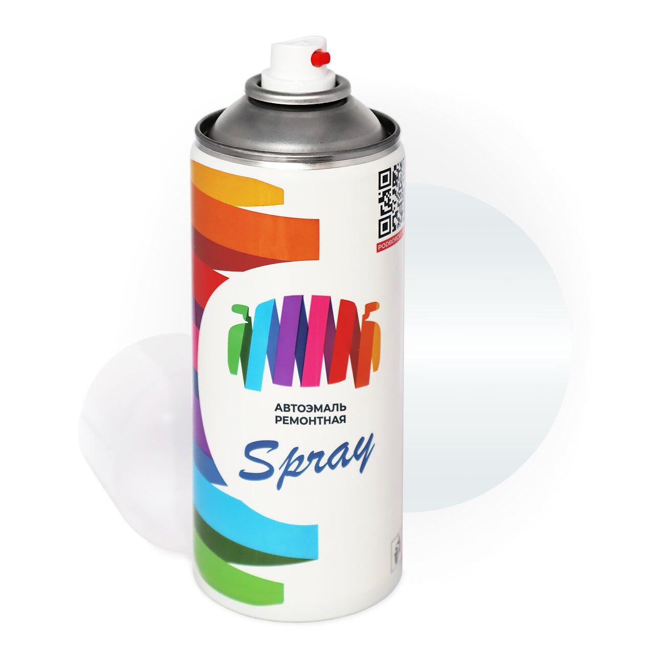 Аэрозольная краска для Toyota (Тойота) «Purpleish White», код цвета 059 (белый), базовая автоэмаль, баллончик 520 мл.