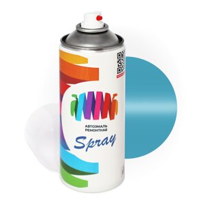 Аэрозольная краска для Smart (Смарт) «Ligh Blue (Matt Body)», код цвета SMA5000 (синий), базовая автоэмаль, баллончик 520 мл.