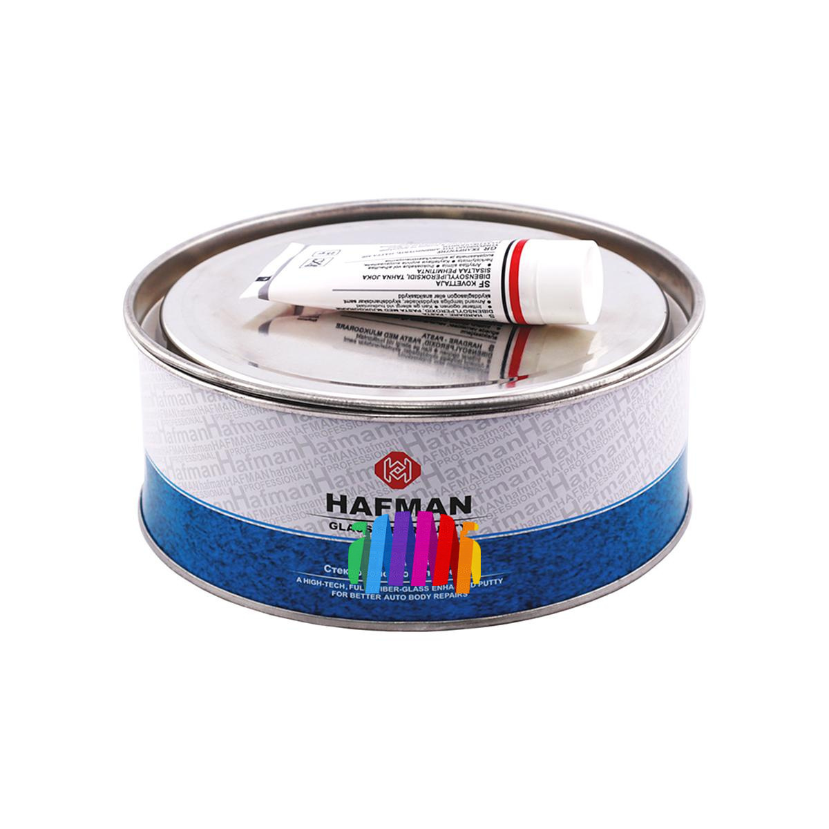 HAFMAN Fiber Шпатлевка со стекловолокном 1 кг-01