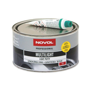 NOVOL Multilight Light Putty Шпатлевка легкая универсальная автомобильная 1 л.