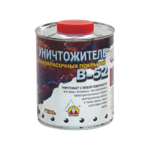 ВЕРШИНА B-52 Уничтожитель лакокрасочных покрытий гель 0,85 л.