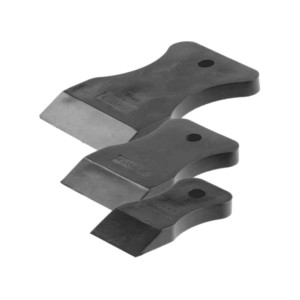 MATRIX 858285 Набор резиновых шпателей из 3 шт. (40, 60, 80 мм.) (черный)