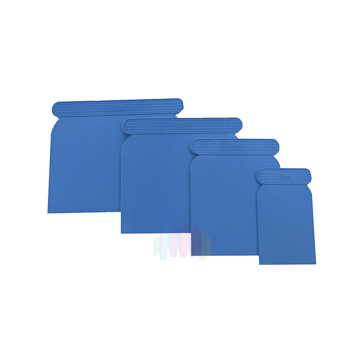 TOP10 Набор пластиковых шпателей из 5 шт. (50, 80, 100, 120 мм)