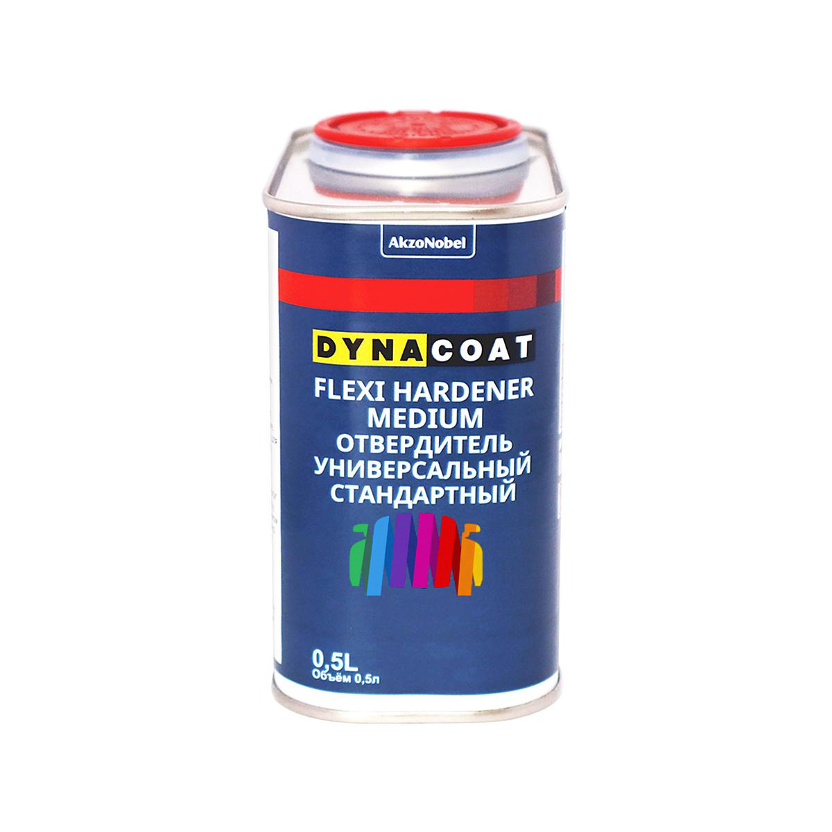 Лак матовый автомобильный акриловый Dynacoat Clear Matt 1 л. с отвердителем Flexi Medium 0,5 л. 3