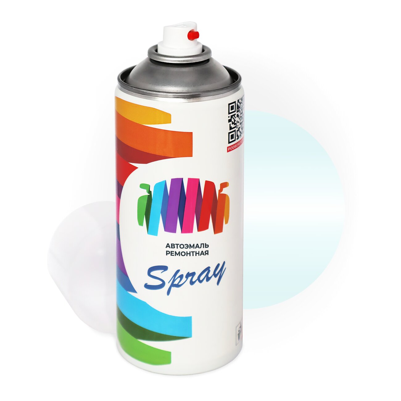 Аэрозольная краска для Mitsubishi (Мицубиси) «Pale Blue», код цвета CMT10061, T61 (синий), базовая автоэмаль, баллончик 520 мл.