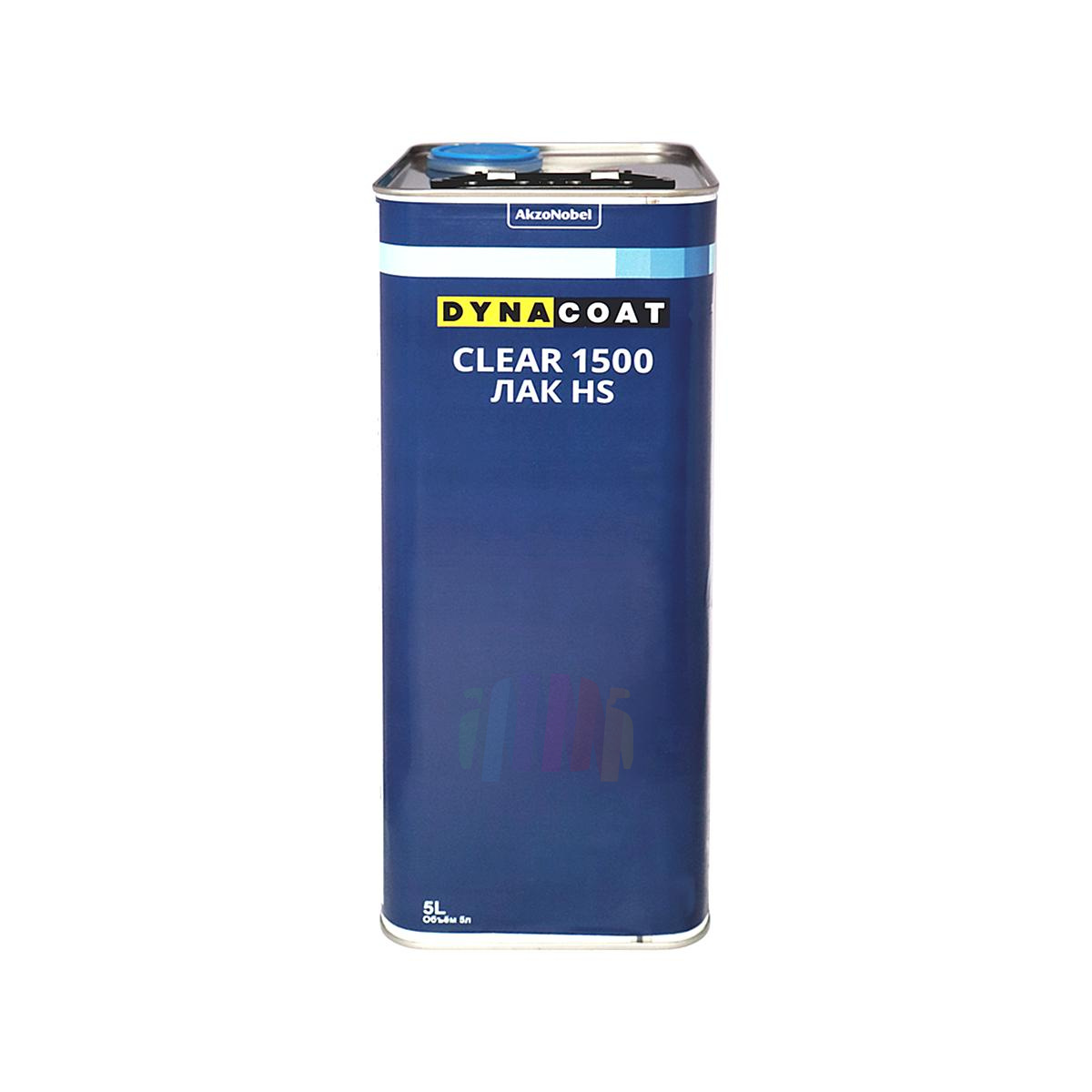 DYNACOAT Clear 1500 HS Лак высокоглянцевый автомобильный акриловый 5 л. без отвердителя