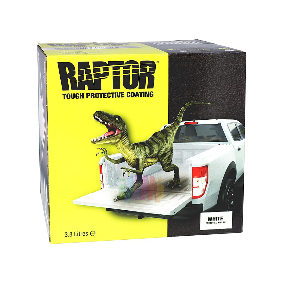 Защитное покрытие раптор U-POL RLW/S4 Raptor White белое  1