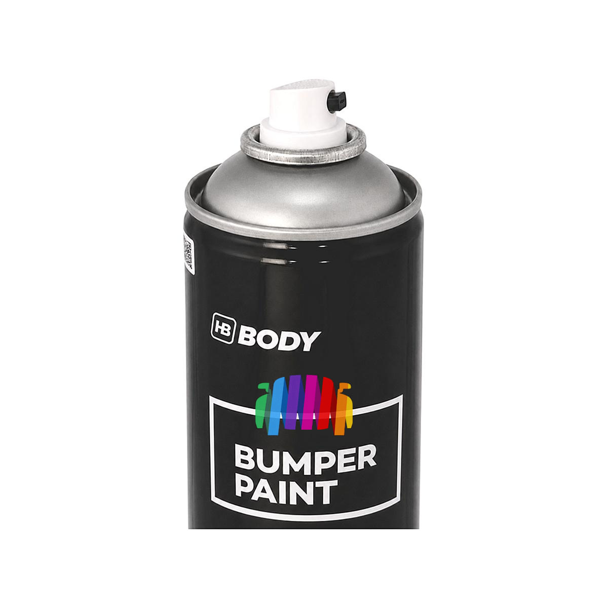 Эмаль для бамперов акриловая Body Bumper Paint черный аэрозоль 400 мл. 3