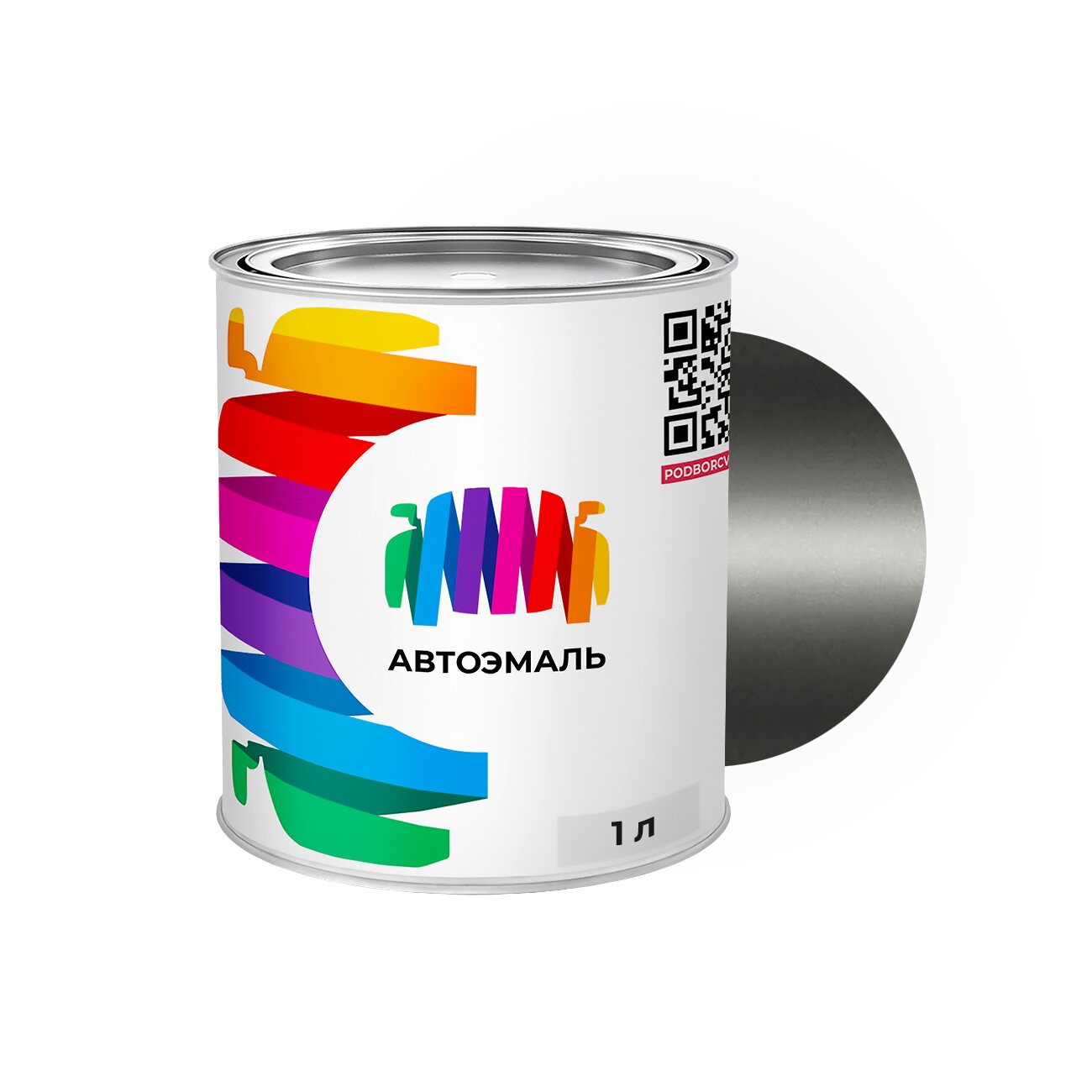 Автоэмаль Mazda (Мазда) «Diamond Gray», код цвета 38E (серый), базовая краска 1 л.