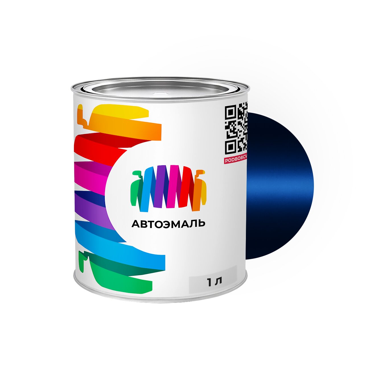 Автоэмаль Mazda (Мазда) «Dk. Blue», код цвета 15F (синий), базовая краска 1 л.