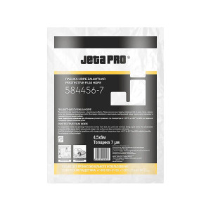 JETAPRO 584456-7 Маскировочная укрывная пленка 4,5 x 6 м. 7 микрон