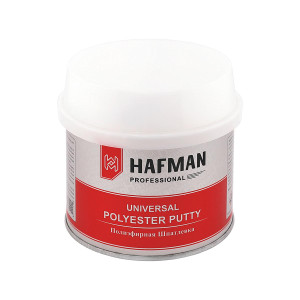 HAFMAN Polyester Putty Шпатлевка универсальная автомобильная 0,5 кг.