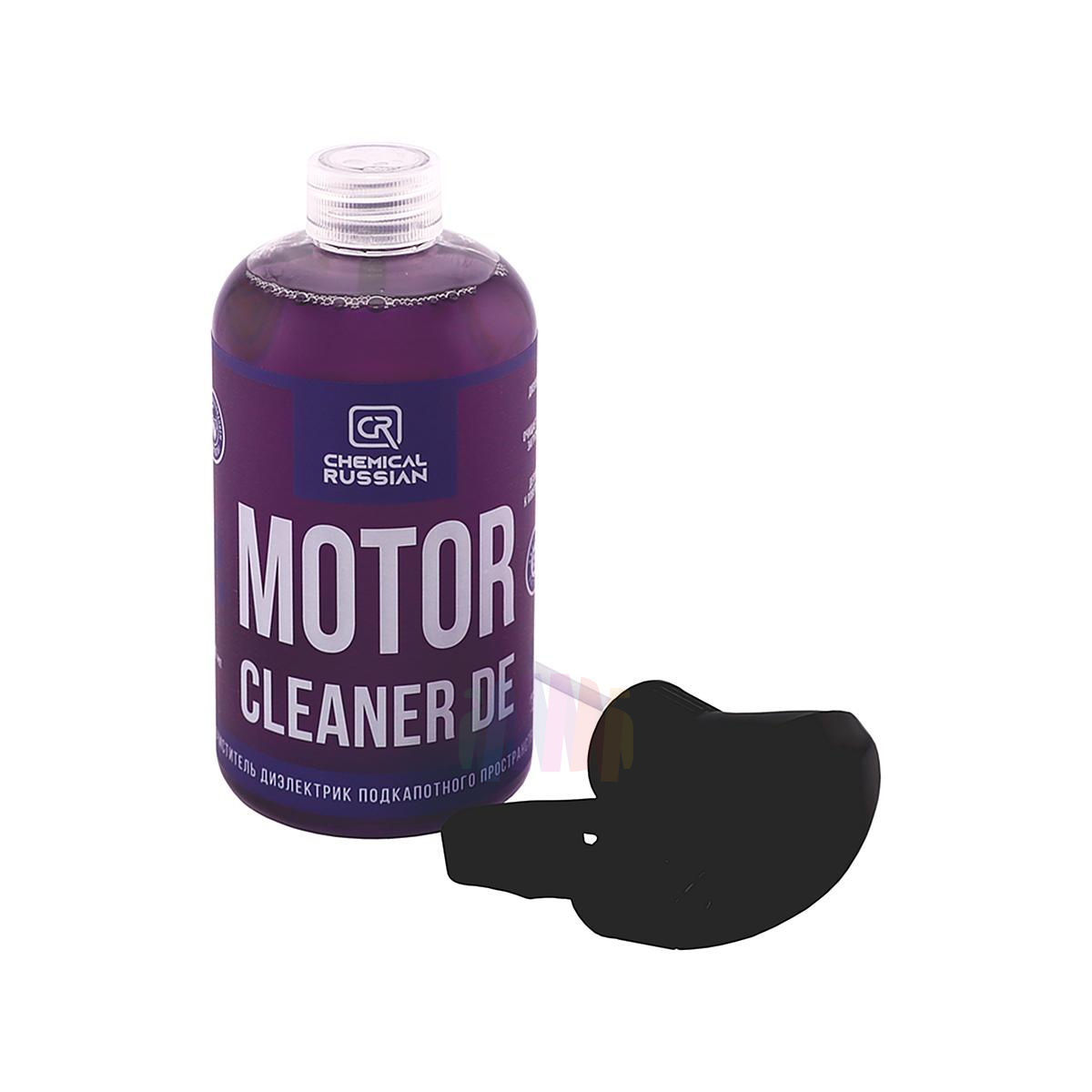 CHEMICAL RUSSIAN Motor Cleaner DE CR846 Очиститель диэлектрик подкапотного пространства и двигателя безводный, с распылителем 500 мл.