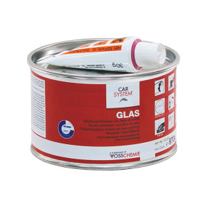 CARSYSTEM Glas 130.854 Шпатлевка со стекловолокном 1 кг.