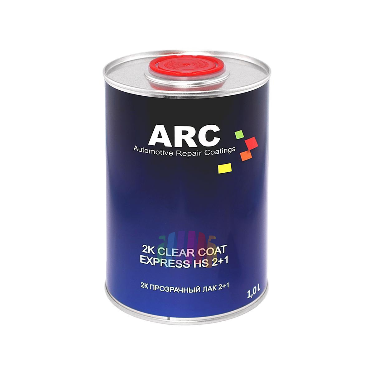 Прозрачный быстросохнущий акриловый лак ARC 2K Express HS 2+1 Clear Coat 1 л. + 0,5 л. 2
