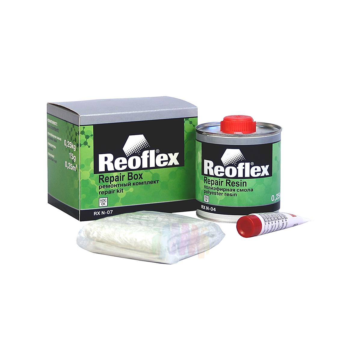 REOFLEX RX N-07 Repair Box Ремонтный полиэфирный комплект 0,25 кг.