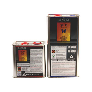 USP SP-30 MS 2:1 Clearcoat Бесцветный автомобильный лак 5 л. с отвердителем 2,5 л.
