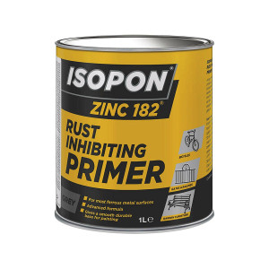 U-POL ISOPON Zinc 182 Грунт антикоррозийный автомобильный с цинком против ржавчины юпол 1 л.