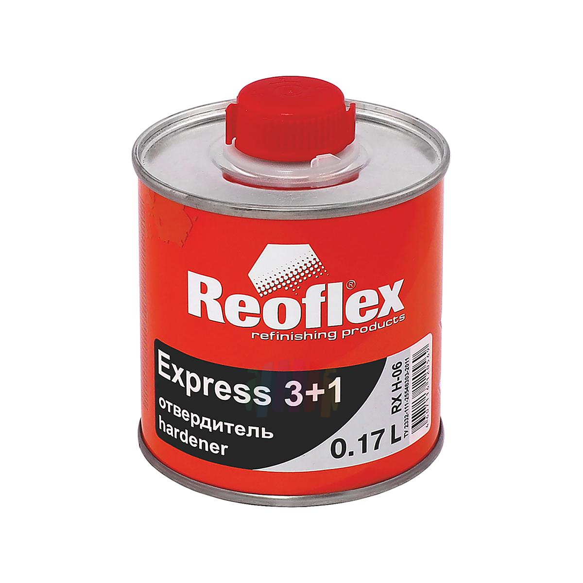 Быстросохнущий лак акриловый автомобильный Reoflex RX C-06 MS 3+1 Clear Express - 3