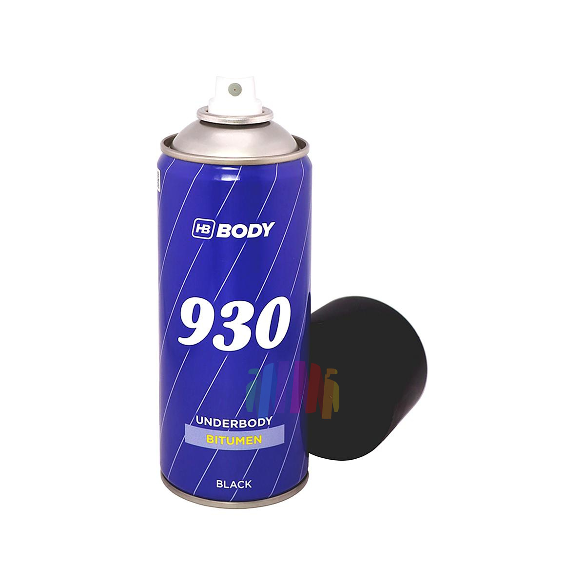 Body Антикор 930 черный 400 мл., комплект из 4 штук. 3333