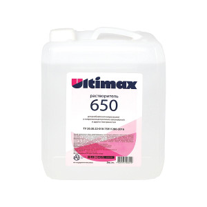 ДХЗ ULTIMAX 650 Растворитель разбавитель универсальный, канистра 5 л.