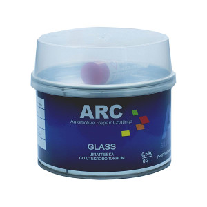 ARC Glass Шпатлевка со стекловолокном 0,5 кг.