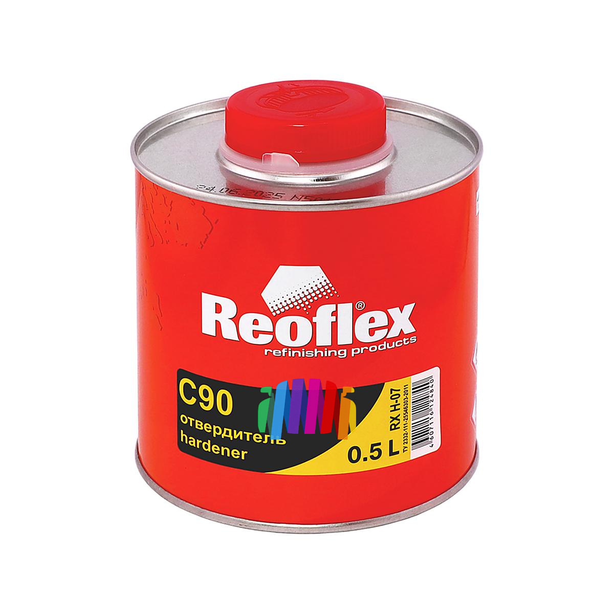 Супербыстрый лак против царапин Reoflex Clear Rapid 90 Super Fast 1 л. с отвердителем 0,5 л. 5