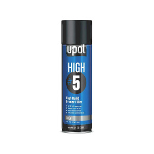 U-POL HIGHG/AL High 5 Грунт толстослойный автомобильный аэрозоль 450мл.