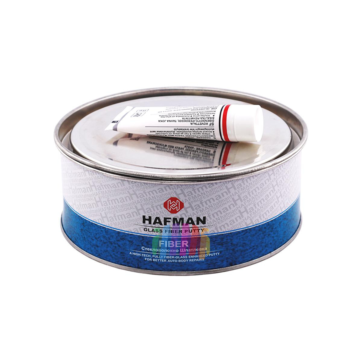 HAFMAN Fiber Шпатлевка со стекловолокном 1 кг-01