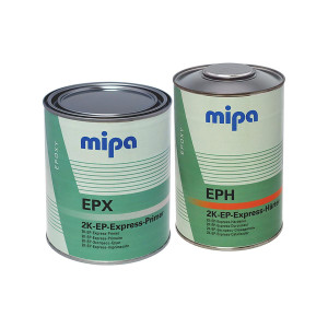 MIPA EPX 2K-EP-Express-Primer Грунт эпоксидный автомобильный быстросохнущий 1 л. с отвердителем 1 л.