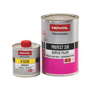 NOVOL PROTECT 330 5+1 Грунт акриловый 1 л. с отвердителем 0,2 л.