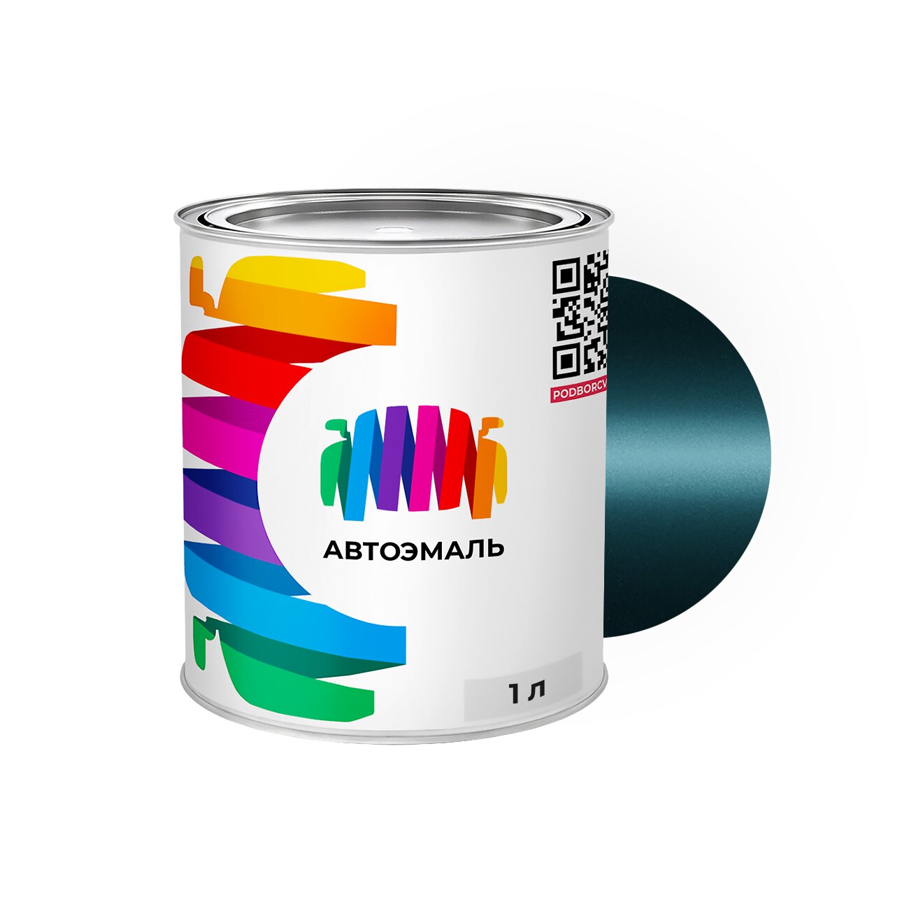 Автоэмаль Mazda (Мазда) «Denim Blue», код цвета WAC (синий), базовая краска 1 л.