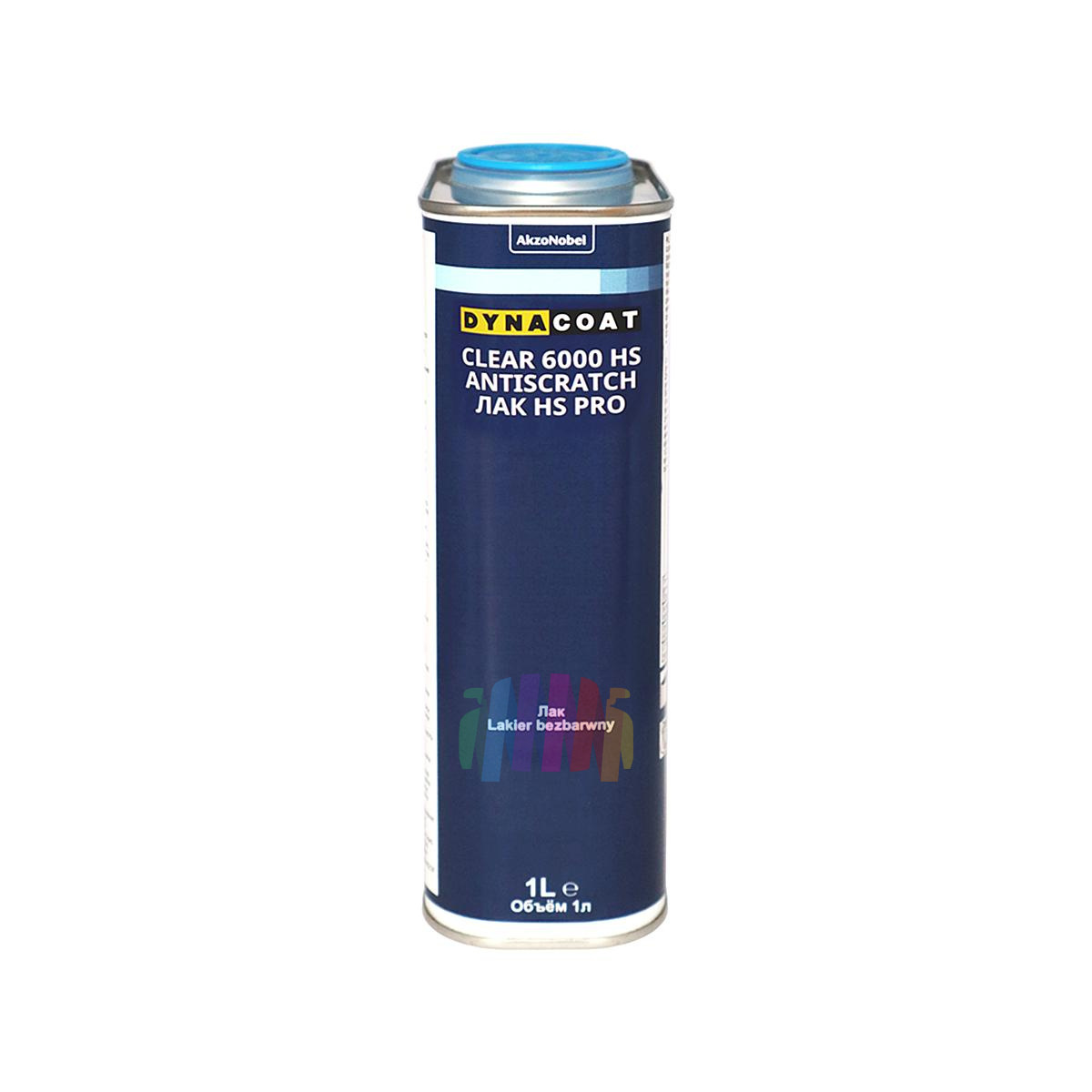 Лак против царапин Dynacoat Clear 6000 HS Pro Antiscratch 1 л. с отвердителем Flexi Medium 0,5 л. 3
