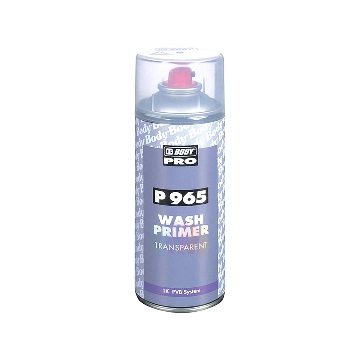 BODY P 965 Wash Primer 1K Грунт кислотный протравливающий автомобильный аэрозоль 400 мл.