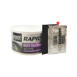 U-POL RS6101 Rapid Body Filler Шпатлевка быстросохнущая автомобильная универсальная 1,1 л. с шпателем
