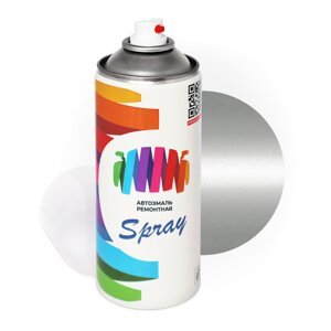 Аэрозольная краска для Cadillac (Кадиллак) «Lt. Silver», код цвета GMA267MM, WA267M (серый), базовая автоэмаль, баллончик 520 мл.