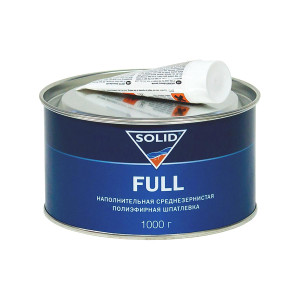 SOLID Full Наполнительная среднезернистая шпатлевка 1 кг.