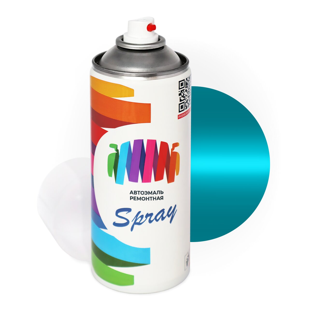 Аэрозольная краска для Scania (Скания) «Blue», код цвета 1366624, 1700766 (синий), акриловая автоэмаль, баллончик 520 мл.